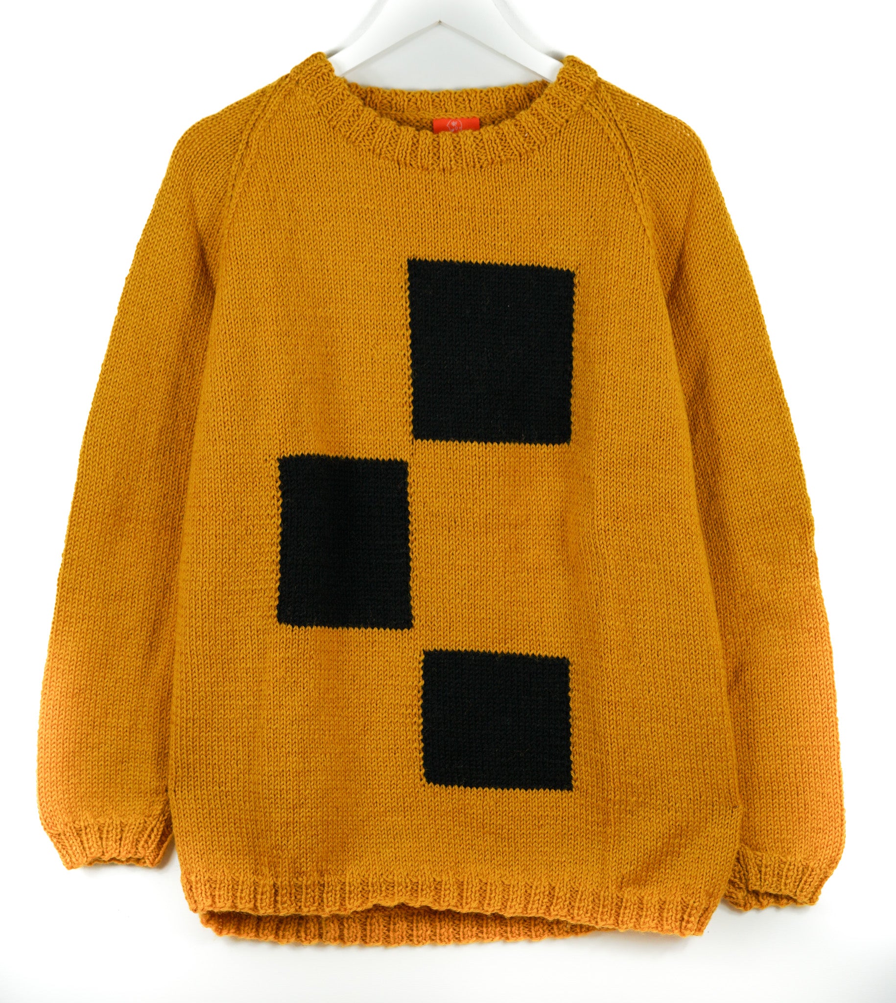 Mustard knitted jumper best sale