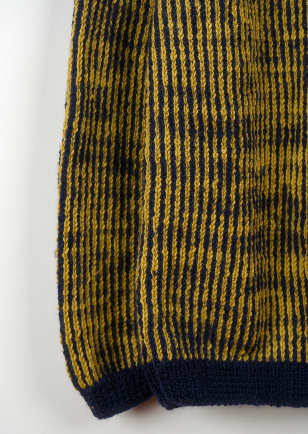 Navy Blue - Yellow Stripes Jumper